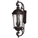 Windsor Double XL Wall Mount Lantern - Black - by Hinkley
