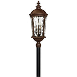 Windsor Extra Large Post Top or Pier Mount Lantern - River Rock - by Hinkley