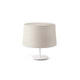 Windsor Table Lamp White and Linen by Faro Barcelona