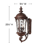 Windsor Wall Mount Lantern