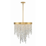 Winfield Crystal Chandelier 20'' Antique Gold