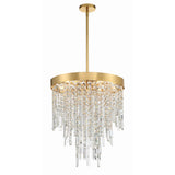 Winfield Crystal Chandelier 20'' Antique Gold