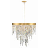 Winfield Crystal Chandelier 24'' Antique Gold