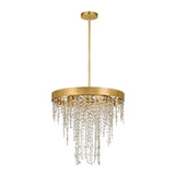 Winham Chandelier 20" Antique Gold