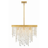 Winham Chandelier 22" Antique Gold