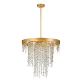 Winham Chandelier 24" Antique Gold