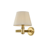 Woodland Park Swing Arm Wall Sconce - Aged Brass by Hudson Valley