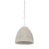 Woodlawn Pendant - 19 Inch - White Plaster by Hudson Valley