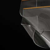 Wrinkle Multi Light Pendant By ET2 Gold Finish