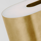 Wyllis Table Lamp Natrual Brass Large By Visual Comfort Modern Detailed View