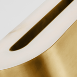 Wyllis Table Lamp Natural Brass Small By Visual Comfort Modern Detailed View