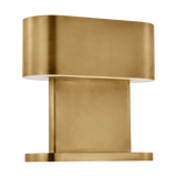 Wyllis Table Lamp Natural Brass Small By Visual Comfort Modern Side View