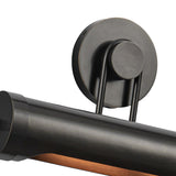 Wynwood Picture Light Urban Bronze Small By Alora Detailed View
