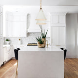 Xavier Pendant Small Vibrant Gold By Crystorama - Lifestyle View1