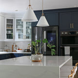 Xavier Pendant Small Vibrant Gold By Crystorama - Lifestyle View