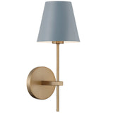 Xavier Wall Sconce Vibrant Gold Blue By Crystorama