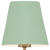 Xavier Wall Sconce Vibrant Gold Green By Crystorama - Detailed View