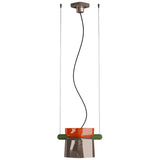 Yakitori Pendant Light Orange Fox Mocha By Ferroluce