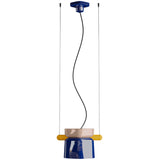 Yakitori Pendant Light Sand Grey Robot Blue By Ferroluce