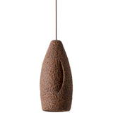 Yan Ceramic Pendant Light Cynnamon By Geo Contemporary - Detailed View