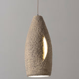 Yan Ceramic Pendant Light Ivory By Geo Contemporary - Lifestyle View
