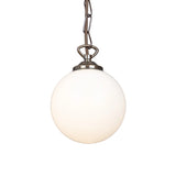 Yaounde Globe Pendant - Antique Brass