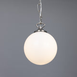 Yaounde Globe Pendant - Antique Silver