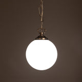 Yaounde Globe Pendant - Antique Silver