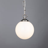 Yaounde Globe Pendant - Antique Silver