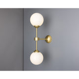 Yaounde Wall Light - Satin Brass