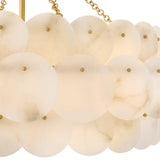 Yara Eight Light Chandelier - Piastra Gold