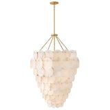 Yara Fifteen Light Chandelier - Piastra Gold
