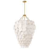 Yara Fifteen Light Chandelier - Piastra Gold