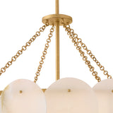 Yara Fifteen Light Chandelier - Piastra Gold