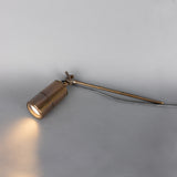 Yara Outdoor Spotlight - Antique Brass