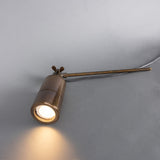 Yara Outdoor Spotlight - Antique Brass
