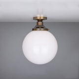 Yerevan Globe Ceiling Light - Antique Brass