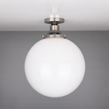 Yerevan Globe Ceiling Light - Antique Silver