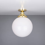 Yerevan Globe Ceiling Light - Polished Brass