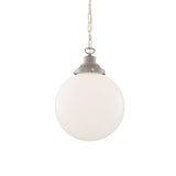 Yerevan Globe Pendant - Antique Silver