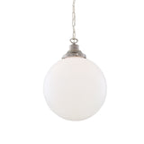 Yerevan Globe Pendant - Antique Silver