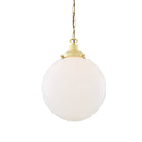 Yerevan Globe Pendant - Polished Brass