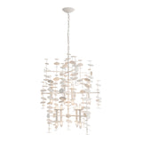 Yukari Chandelier Matte White By Alora
