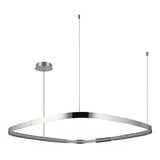 Yukon Pendant Light Large Without Light Polished Nickel By Kuzco