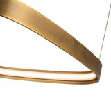 Yukon Pendant Light Small Vintage Brass By Kuzco Detailed View