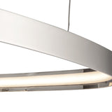 Yukon Pendant Light Small Without Light Polished Nickel By Kuzco Detailed View