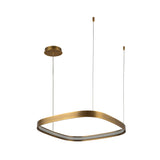 Yukon Pendant Light Small Without Light Vintage Brass By Kuzco