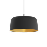 Yurei Pendant Light with Metal Shade By Koncept, Finish: Matte Black