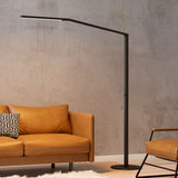 Z Bar Titan Floor Lamp Black By Koncept - Lifestyle View3