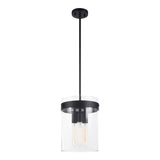 Zale Pendant 11 Inch Black